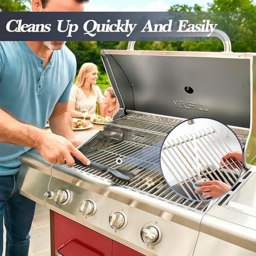 17 Inches Stainless Steel Cooking Grids Grates for Home Depot Nexgrill 720-0830H 720-0830D, 720-0783E, 720-0783C, for Nexgrill replacement parts - Image 6