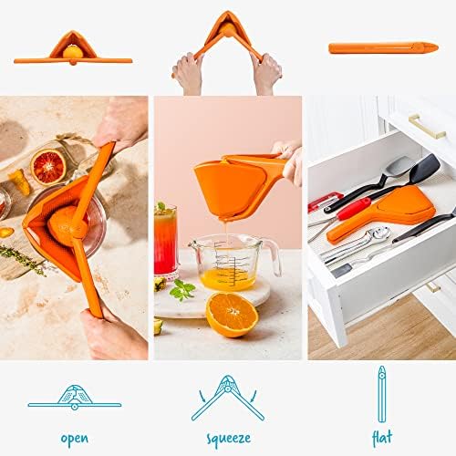 Dreamfarm Fluicer Fold-Flat Citrus Juicer - Orange - Image 3