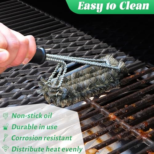 Cast Iron Cooking Grates for Pit Boss 1000 Series Austin XL Rancher Grill Grid for Traeger Pro 34 Series Wood Pellet Smoker Replacement Parts BBQ Grilling Rack - Image 7