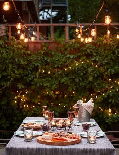 Svater Outdoor String Lights 50 FT Outside LED Patio Light E26 Waterproof - Image 6