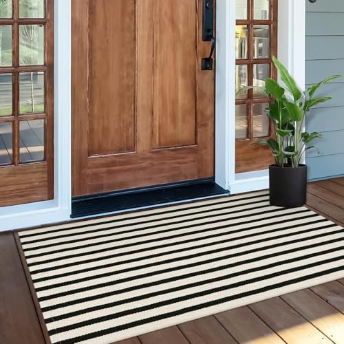 OJIA Fall Front Door Mat Outside Entrance 24"x51" Outdoor Mat Porch Rug - Image 2