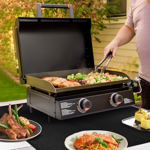 Heat Resistant Mats for Countertop fits Tabletop Grill, 24x24x0.04in, Black - Image 6