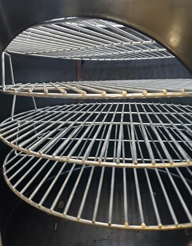 Hunsaker 22.5" WSM Adjustable Grate System - Expand with Up to 5 Grates. Heavy-Duty for Lasting Durability, Boosted Cooking Area for Weber Smokey Mountain Enthusiasts. Great WSM Add-on! - Image 6