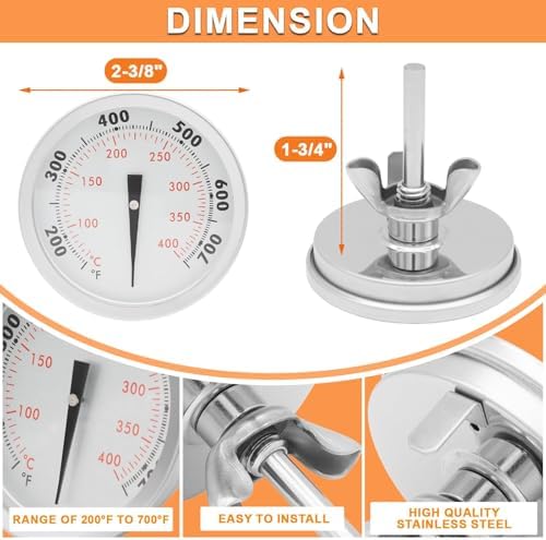 67088 Temperature Gauge for Weber Genesis 300 Parts/GS4 Genesis II/Summit - Image 3