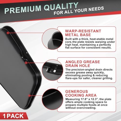 Griddle Pan for Ninja Woodfire Pro Connect XL Grill OG800 OG900 Series - Image 4