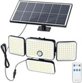 SUPERDANNY Solar Lights Outdoor Remote Control with 16.4ft Cable 1 Pack by SUPERDANNY
