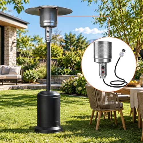 48,000 BTU Replacement Burner Head for 3" Patio Heaters, Stainless Steel - Image 5