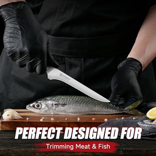 KEEMAKE Brisket Carving Knife Set, 3-Piece Slicing Knife for BBQ & Meat - Image 5