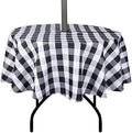EHouseHome Outdoor and Indoor 60inch Round Tablecloth with Umbrella Hole and Zipper, Waterproof Zippered Patio Cloths, Spring/Summer Table Covers for Backyard Circular Table/BBQs/Picnic by EHouseHome