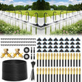Bluepro 200FT Drip Irrigation System with Brass Splitter & Copper Nozzles by Bluepro