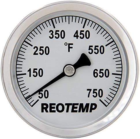REOTEMP S1-F73 Magnetic Analog Surface Thermometer, 50 to 750 Fahrenheit by REOTEMP