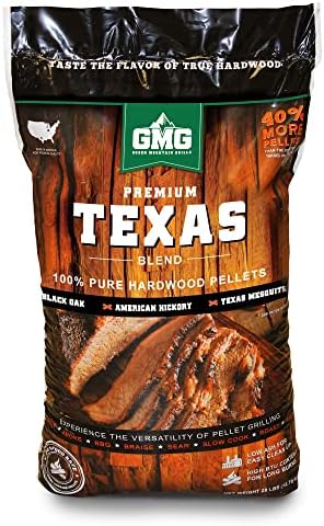 Green Mountain Grills Premium Texas Pure Hardwood Outdoor BBQ Grilling Pellets by Unknown