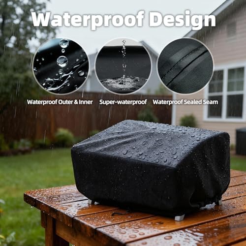 Grill Cover for Cuisinart CGG-306/CGG-059 Tabletop Grill, Cover Only - Image 3