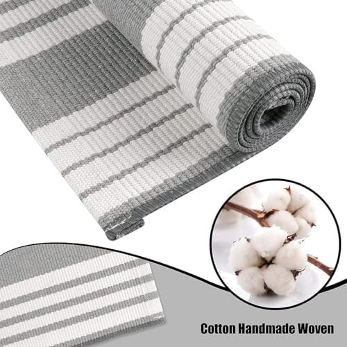 OJIA Entryway Rug 3'x5' Outdoor Rugs Front Door Mat Outside Entrance Decor - Image 4
