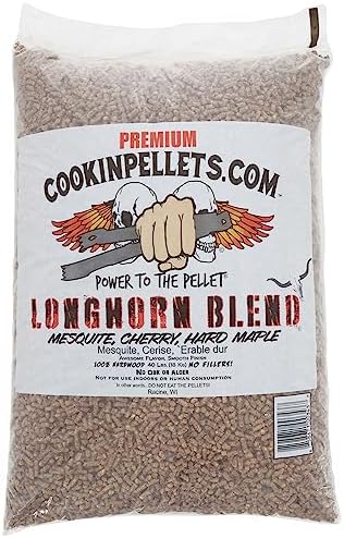 CookinPellets 40-Pound Longhorn Blend Premium Natural Grill Smoker Smoking Mesquite/Cherry/Maple Hardwood Wood Pellets, (2 Pack) - Image 2