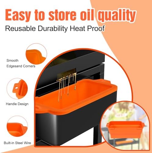 joyhalo Full-Edge 22" Blackstone Silicone Griddle Cover - Image 4