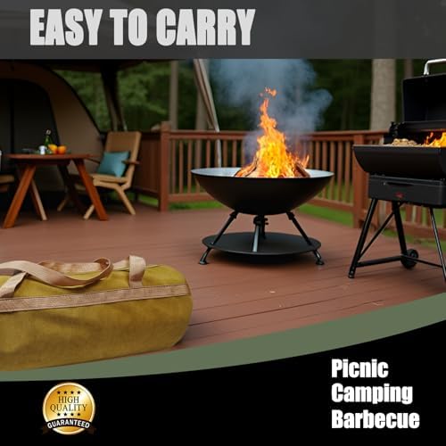 Grill Tool Storage Bag for Outdoor Grilling, 18 x 8 x 8 Inch, Canvas - Image 3