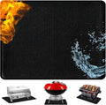 76 x 48 in Under Grill Mats for Outdoor Grill Deck Protector by Unknown