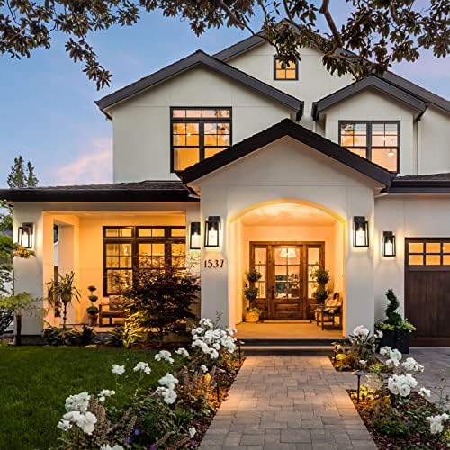 MAXvolador Outdoor Wall Light Fixtures, Exterior Waterproof Wall Lanterns - Image 7