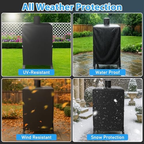 Utheer Smoker Cover for Pit Boss Vertical Smoker, 600D Waterproof - Image 5