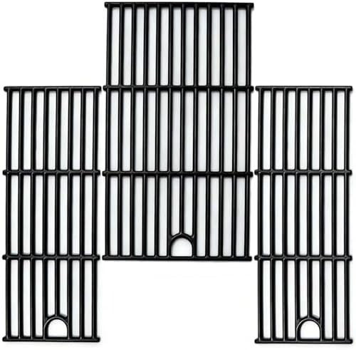 463365021 Cast Iron Grill Grates for Charbroil Performance 4 Burner by FORYEYC