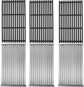 SafBbcue 463242716 Grill Grates Infrared Emitter Replacement Parts G533-2200-W1 G533-0009-W1 for Charbroil Infrared 4 Burner Grill Parts 463242715 463276016 466242715 466242815 463257520 463255721 by SafBbcue
