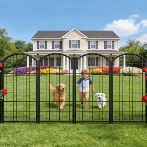 Decorative Garden Fence, 48in (H) x 18ft(L) No Dig Fence - Image 5