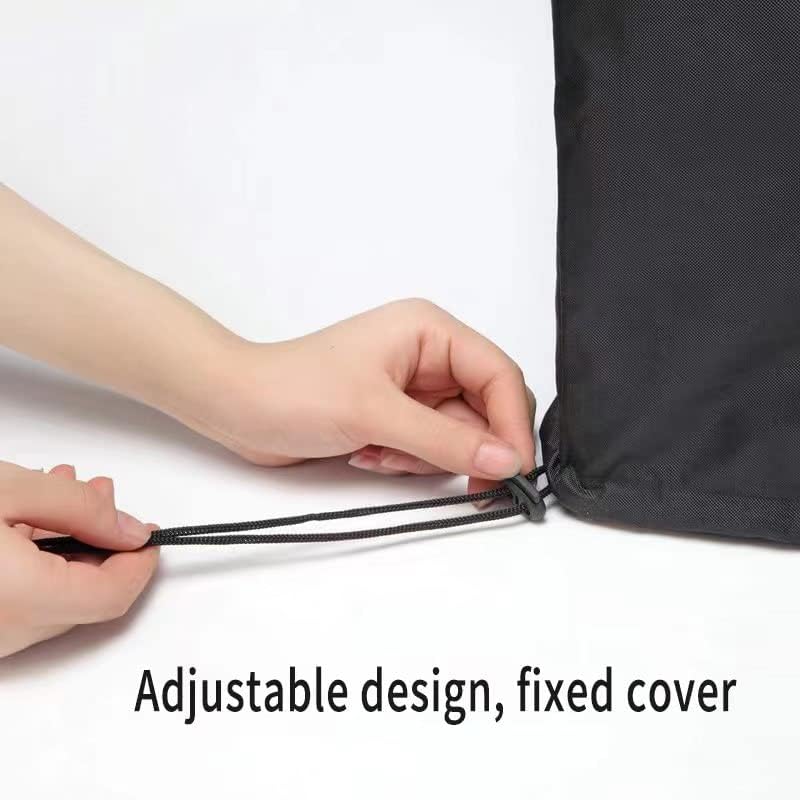 BBQ Grill Cover 32" 36" inch,2 Burner Gas Grill Cover,Outdoor Waterproof Grill Covers,with Adjustable Velcro Strap, Gas Grill Cover Compatible for Weber,Char Broil,Nexgrill Grills,Small Gas BBQ Cover - Image 7
