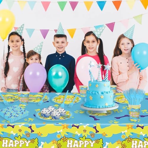 121PCS Cartoon Dog Party Decorations for 24 Guests - Image 7