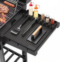 Silicone Grill Mat for Blackstone Griddle Accessories, 8-Slot Tool Mat by Uozuke