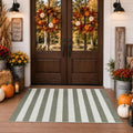OJIA Outdoor Rug 3'x5' Washable Entryway Rugs Front Door Mat Porch Rug by OJIA