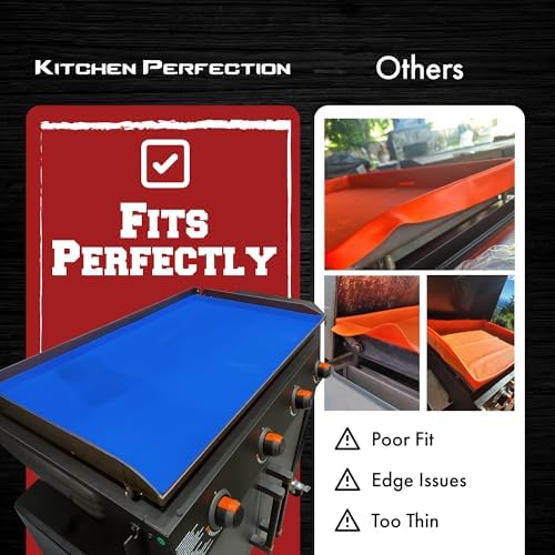KITCHEN PERFECTION Silicone Griddle Mat Cover for Blackstone Grill 17 Inch - Image 5