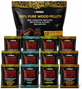 Kona Wood Pellet Smoke Pods, 12 Pouches - Intended for Ninja Woodfire by Kona