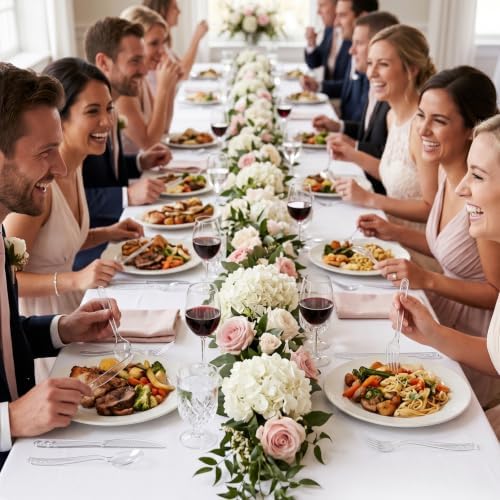SACATR 100 Count Clear Plastic Silverware Heavy Duty -Forks, Spoons,Knives - Image 6