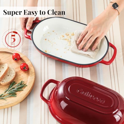 5-Quart Oval Dutch Oven for Bread Baking - Image 6