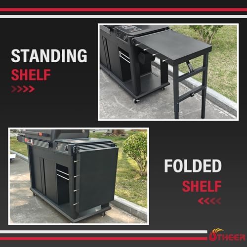 Utheer Folding Side Shelf for Traeger Woodridge, Woodridge Pro/Elite - Image 7