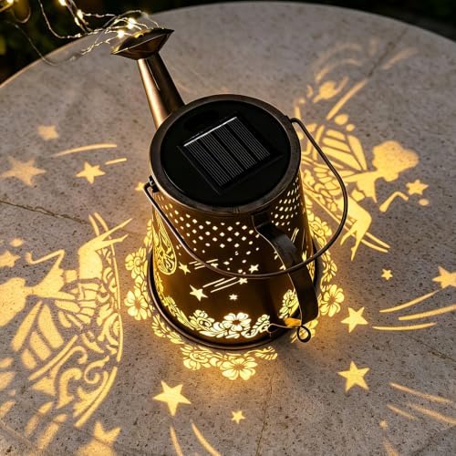 Solar Watering Can Light, Solar Outdoor Lights, Garden Decor Lights - Image 5