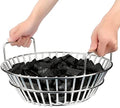 Charcoal Basket, Grill Ash Basket for Big Green Egg Large, 14 Inches Stainless Steel Ash Basket by CANDANA