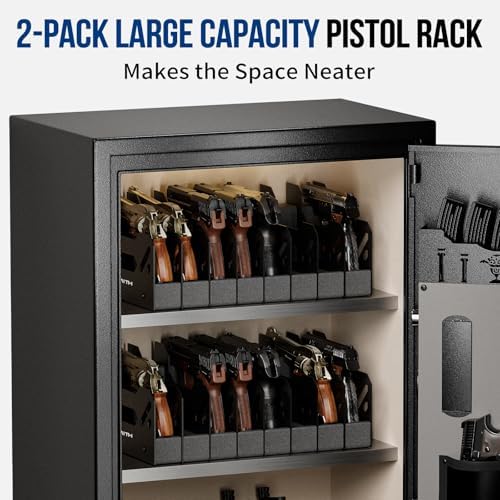 BlackSmith Foam Pistol Rack for Gun Safe Gun Accessories Storage Firearm Handgun Rack Revolver Pistols Holder - Image 2