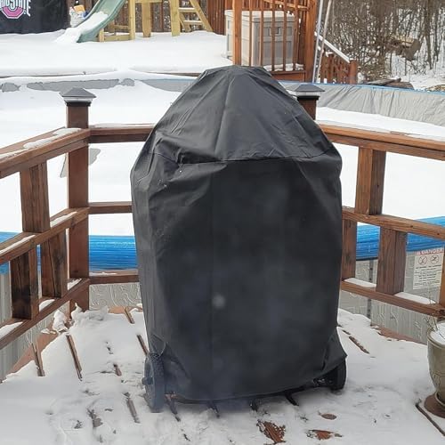 Grill Cover for 6755 Char-Griller Akorn Kamado Charcoal Grill Smoker - Image 3