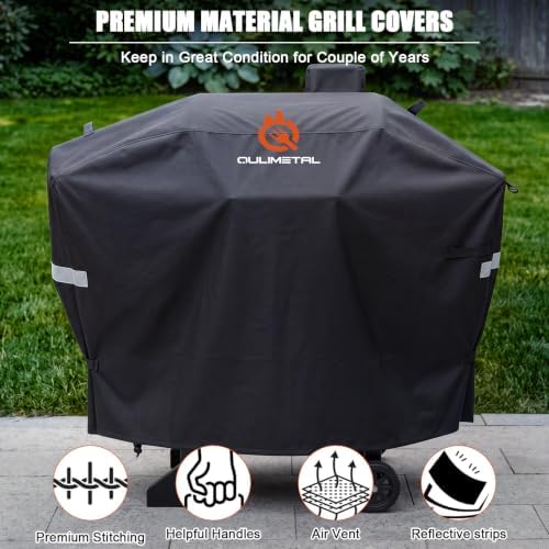 QuliMetal Pellet Grill Cover for Camp Chef DLX 24,Woodwind 24 Series - Image 6