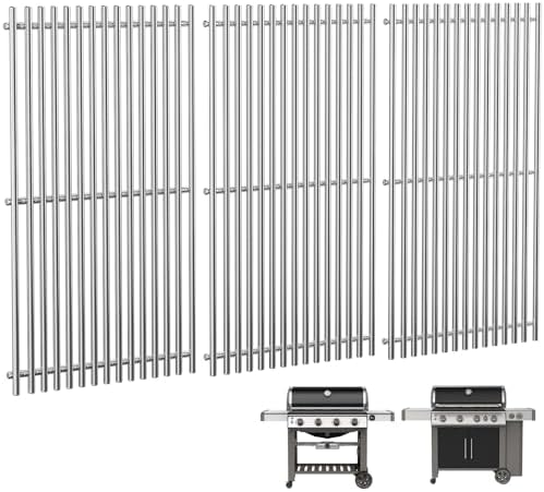 QuliMetal 18.7" Grill Grates for Weber Genesis II E-410/E-415/E-435 by QuliMetal