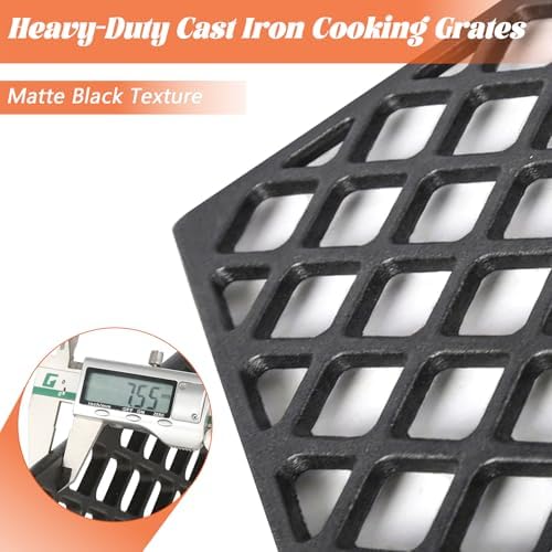 Grill Grates for Traeger Ironwood 885 Pro 780 Cooking Grate Cast Iron Grid Rack BBQ Replacement Parts HDW443 HDW436 KIT0451 Wood Pellet Smoker Accessories - Image 4