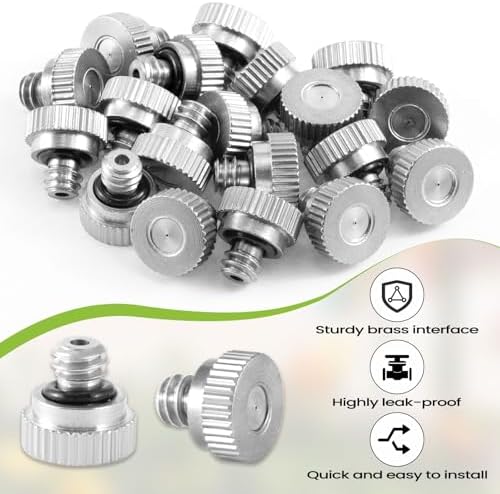 20 Pcs Misting Nozzles,0.012 Orifice (0.3 mm) Mister Nozzles - Image 3