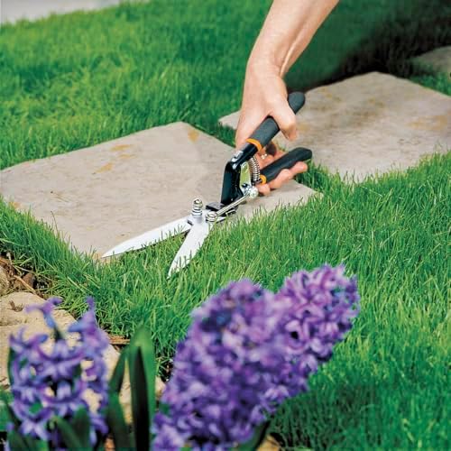 Fiskars 5" Power-Lever Grass Shears, Grass Clippers for Lawn & Garden - Image 2