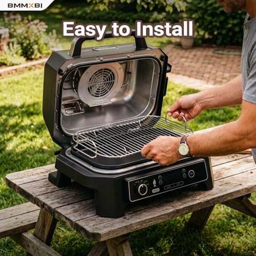 Griddle Pan with Grill Roast Stand for Ninja Woodfire OG800 OG900 Series - Image 5