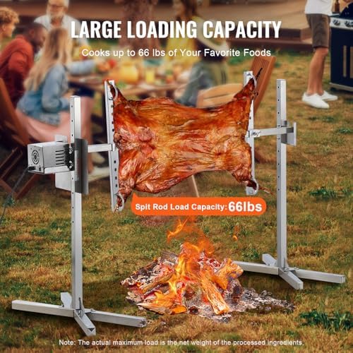 VEVOR Rotisserie Grill, 50" Baffle Electric Rotisserie Grill Kit - Image 3
