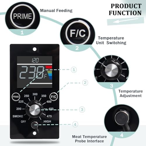 Upgrade Digital Control Board Kit Compatible with Pit Boss Pellet Grills - Image 2