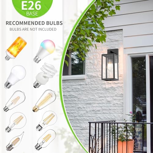 MAXvolador Outdoor Wall Light Fixtures, Exterior Waterproof Wall Lanterns - Image 3