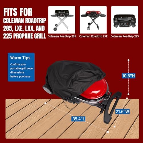 SHINESTAR Grill Cover for Coleman, Heavy Duty & Waterproof - Image 3